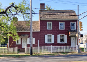 Former Blue Ball Tavern, today the Allen House.